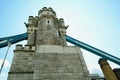 London, UK, July 2019. Tower BridgeÃÂ is one of London`s famous bridges and one of many must-see landmarks in London